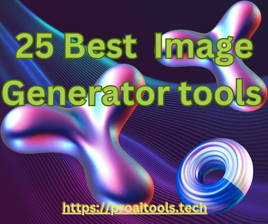 25 best image generator tools